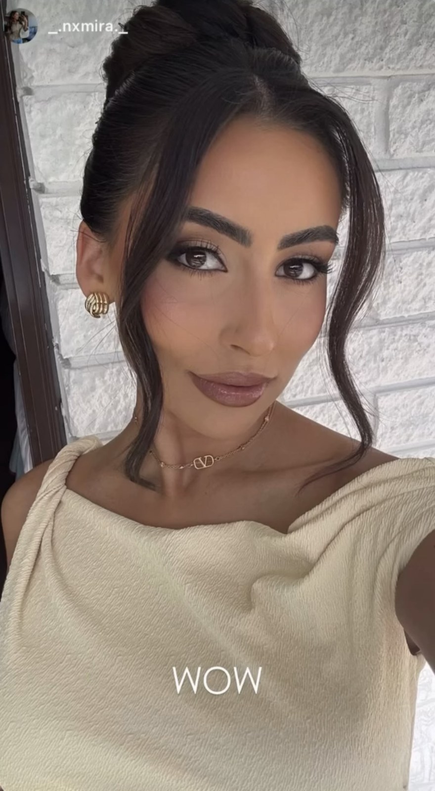 Houda Tawil Makeup client formal makeup portfolio photo